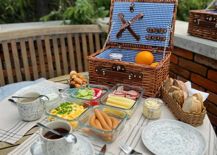 Prázdninový dům Hus - Caloroczne Komfortowe Szeregi Blisko Plazy